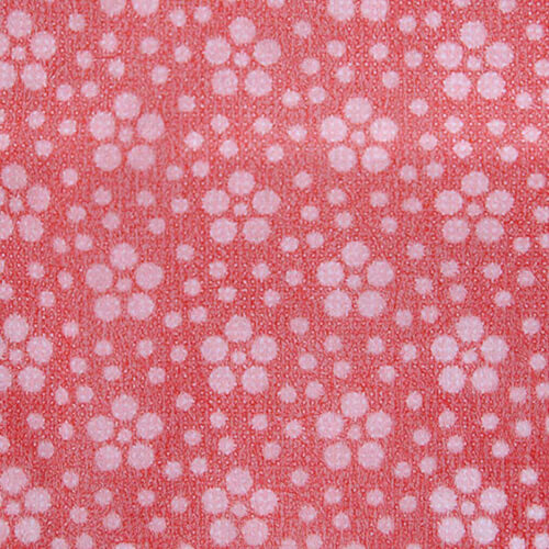 アラカルト梅小紋 赤 ６６ｃｍ角画像