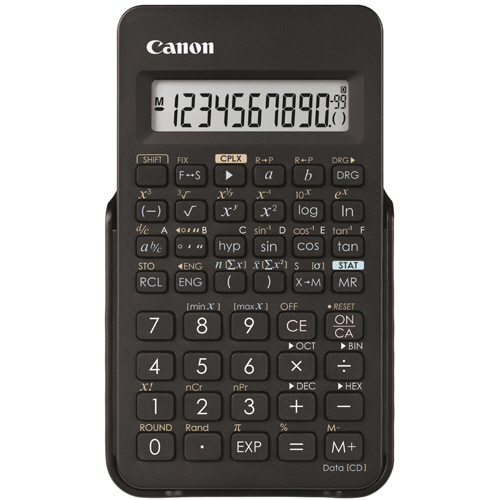 関数電卓 F-605G 仮数10桁､指数2桁 関数機能(154種類)､ﾊｰﾄﾞｶﾊﾞｰ付 1台画像