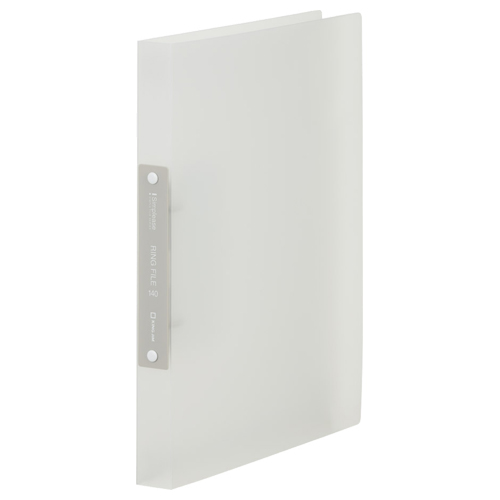 ｼﾝﾌﾟﾘｰｽﾞ ﾘﾝｸﾞﾌｧｲﾙ(透明) A4ﾀﾃ 2穴 140枚収容 背幅28mm 透明 1ｾｯﾄ(10冊)画像