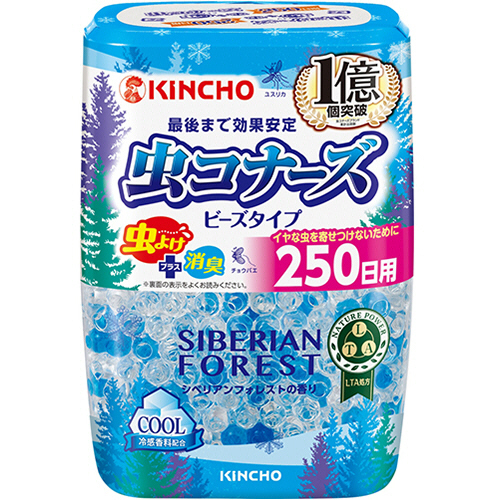 虫ｺﾅｰｽﾞ ﾋﾞｰｽﾞﾀｲﾌﾟ 250日 ｼﾍﾞﾘｱﾝﾌｫﾚｽﾄの香り 1個画像