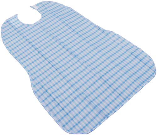 オオサキ食事用エプロン　ブルー画像