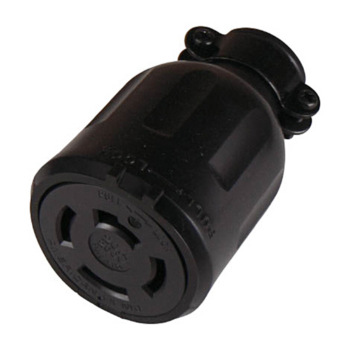 引掛形 ｺﾞﾑｺﾈｸﾀﾎﾞﾃﾞｨｰ 接地3P20A250V 1個画像