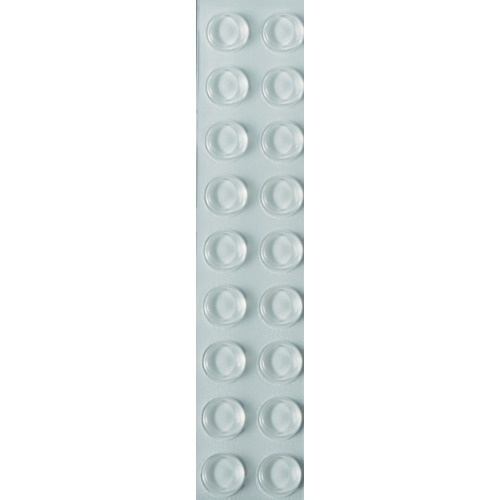 いつでもはがせるｸｯｼｮﾝｺﾞﾑ 台形 8mm径×2mm厚 1ﾊﾟｯｸ(18個)画像