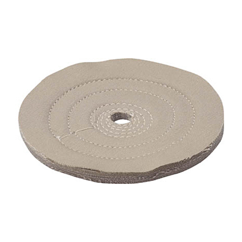 茶ｶﾂ仕上げﾊﾞﾌ(金属仕上げ･光沢磨き用) 穴径15.88mm 1箱(1個)