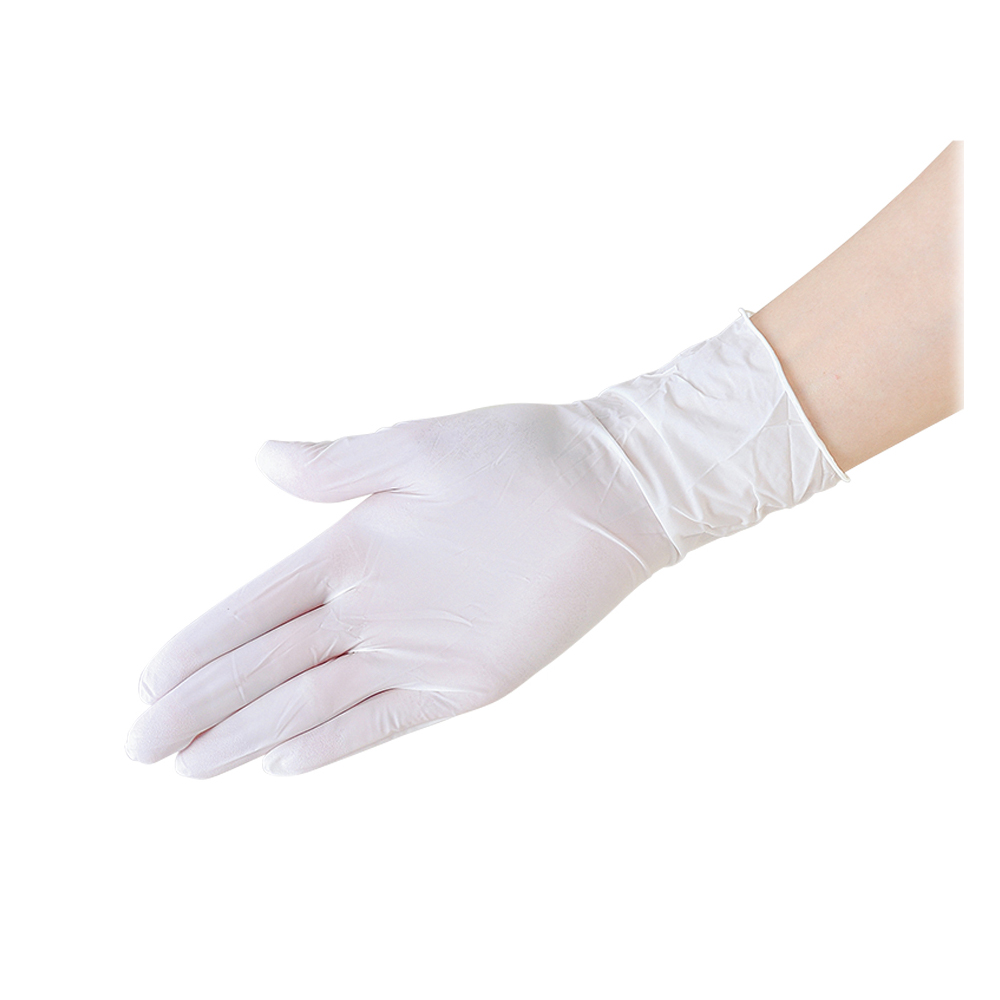 セーフタッチニトリルグローブ（パウダーフリー）　ホワイト　XS　300枚入画像