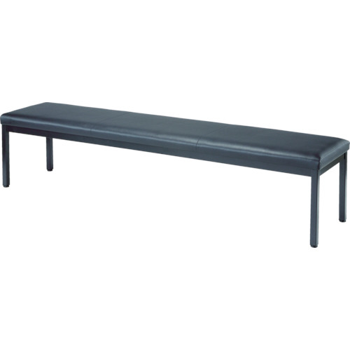 ﾛﾋﾞｰﾁｪｱ 背なし 1800×420×420H ﾌﾞﾗｯｸ 1台