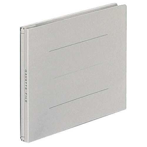 ｶﾞﾊﾞｯﾄﾌｧｲﾙ(紙製) B6ﾖｺ 1000枚収容 背幅13-113mm ｸﾞﾚｰ 1ｾｯﾄ(10冊)画像