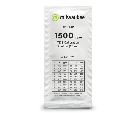 1500ppm TDS標準液 20mL×25袋画像