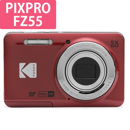 コンパクトデジタルカメラ　PIXPRO　レッド　1台画像