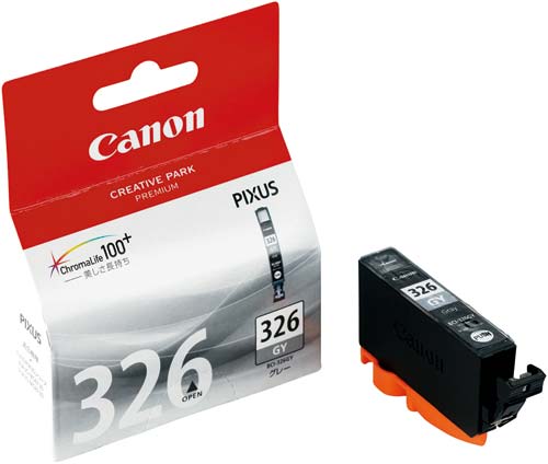 純正インク　ＢＣＩ－３２６ＧＹ　グレー２個以上画像