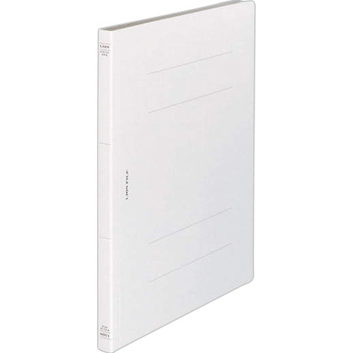 ﾌﾗｯﾄﾌｧｲﾙ(環境) 樹脂押え具 A4ﾀﾃ 150枚収容 背幅18mm 無着色 1冊画像