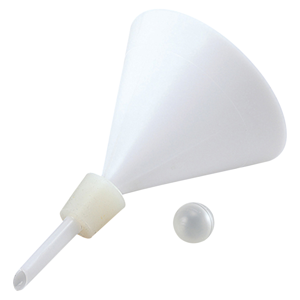 廃液用ロート（フロート式蓋付き・一斗缶用）