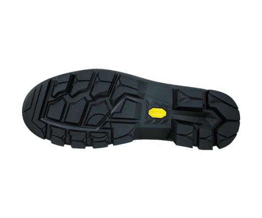 2 VIBRAM レースアップブーツ27.5CM S3 HI HRO SRC 革の質感が際立つ、靴紐がしっかりと締められたブーツの側面