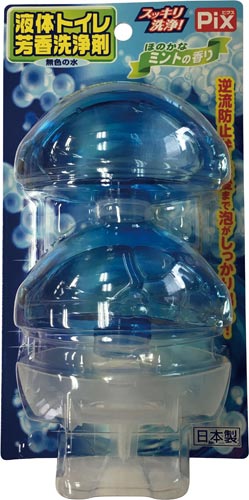 Ｐｉｘ液体トイレ芳香洗浄剤本体×４画像