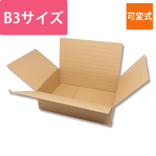 可変式ダンボール　B3用画像