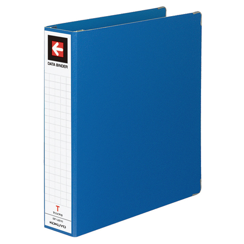 ﾃﾞｰﾀﾊﾞｲﾝﾀﾞｰT(ﾊﾞｰｽﾄ用･ﾜｲﾄﾞﾀｲﾌﾟ) T11×Y10 22穴 450枚収容 青 1ｾｯﾄ(20冊)画像