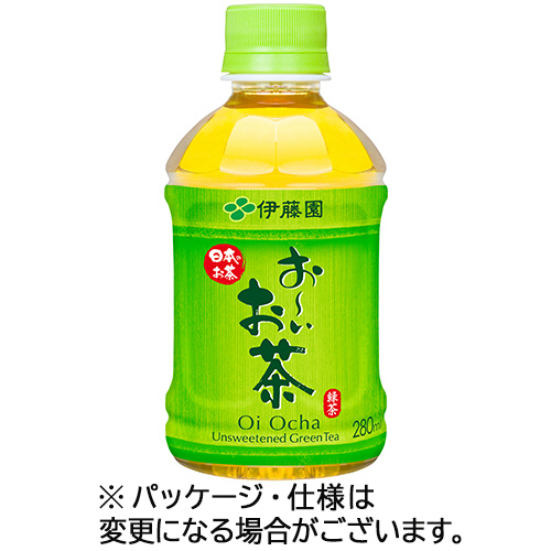 おーいお茶 緑茶 280mL ﾍﾟｯﾄﾎﾞﾄﾙ 1ｹｰｽ(12本)画像