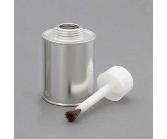 250cc 刷毛付ネジ口缶(ｽﾁｰﾙ製/8個)