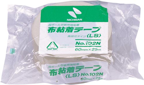 布テープ　Ｎｏ．１０２Ｎ　黄土　幅６０ｍｍ　１巻画像