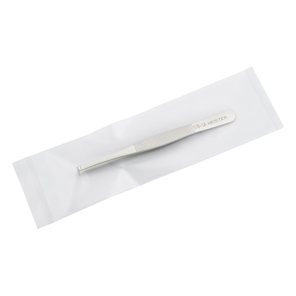 特殊作業用ピンセット　丸筒　耐酸鋼画像