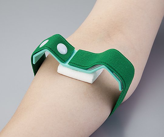 止血クランプ（NEクランプ パット部丸型） M グリーン 6個画像