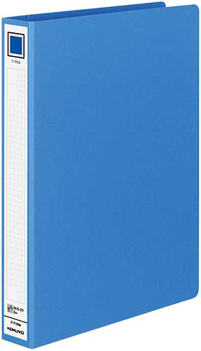 Ｔファイル　青　Ａ４縦　背幅４６ｍｍ　４冊画像