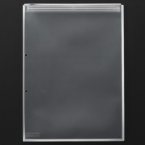 ｷﾝｸﾞﾎﾙﾀﾞｰ 封筒ﾀｲﾌﾟ ﾁｬｯｸ･ﾏﾁ付 A4ﾀﾃ 乳白 1ﾊﾟｯｸ(10枚)画像