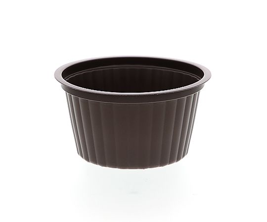 食品容器 BakeQ ベイクック 本体 88φ 185cc 茶 50個入画像