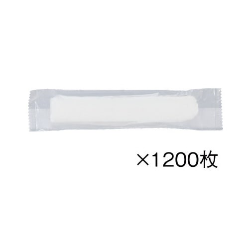 不織布パルプおしぼり　丸型　１００枚入×１２画像