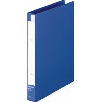 ﾍﾟｯﾄﾌｧｲﾙ A4ﾀﾃ 2穴 180枚収容 背幅35mm 青 1冊画像