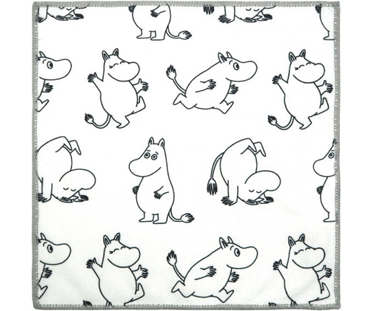 同柄3枚セット MOOMIN マイクロファイバーふきん ムーミン