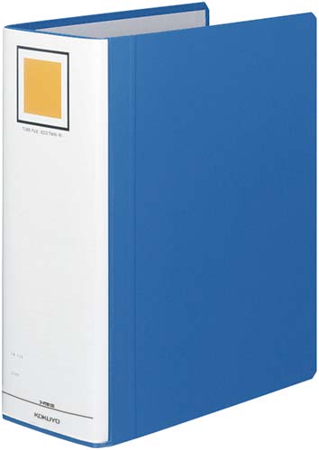 チューブエコＴＲ青Ａ４縦背幅１１５ｍｍ１０－２９冊画像