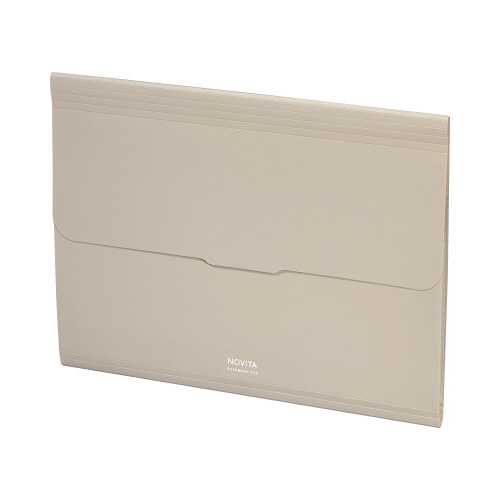 書類ファイル＜ノビータ＞Ａ４・６Ｐ　サンドベージュ画像