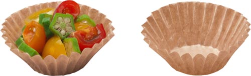 未晒し紙おかずカップ７号　４００枚