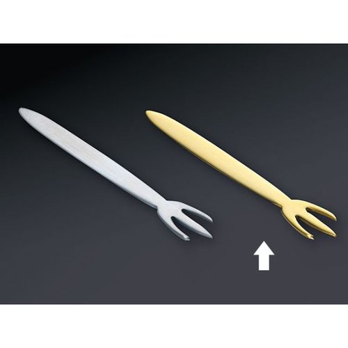 カトラリー 18-8 トリデンテ ピック 金メッキ(6本入) トーダイ [ケース販売]