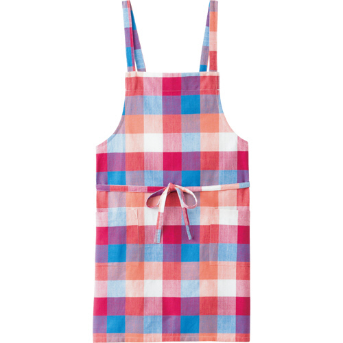 ｴﾌﾟﾛﾝ ﾁｪｯｸ ﾋﾟﾝｸ 1枚画像