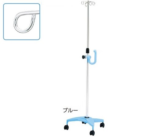 イルリガードルスタンド（ネスティングタイプ）　4本架　ブルー