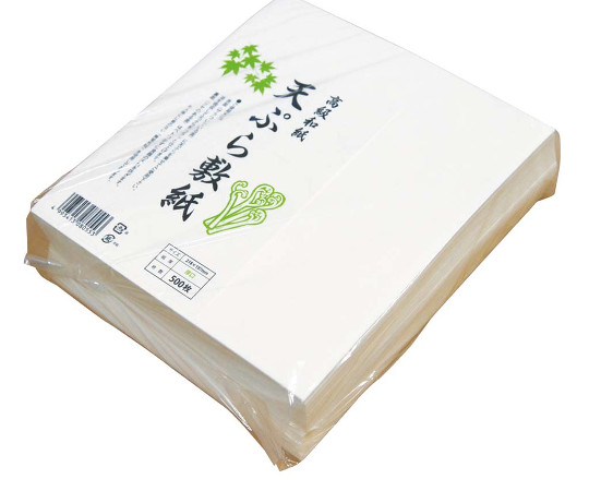 厚口　天ぷら敷紙　197×218mm（500枚入）