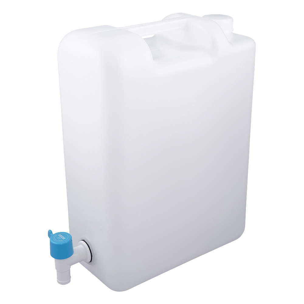 レバーコック付瓶 平角缶（1ヶロ）10L 1個画像