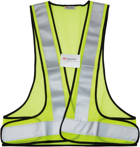 ３Ｍ　高視認性　反射ベスト　ライムイエロー　１着画像