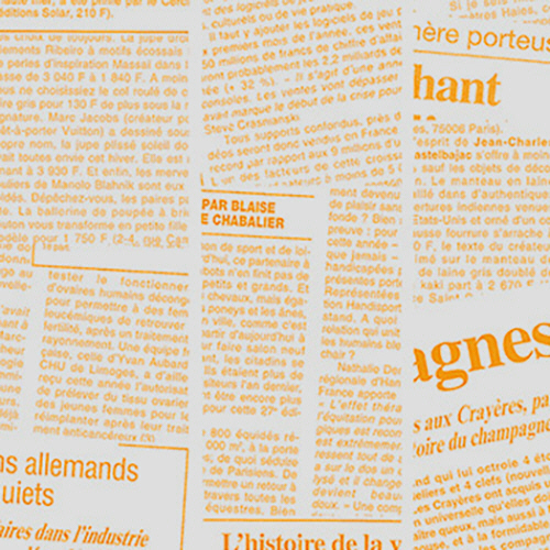 ｸﾞﾗｼﾝﾍﾟｰﾊﾟｰ 8才 ﾆｭｰｽﾚﾀｰ ｵﾚﾝｼﾞ 1ｾｯﾄ(2000枚:500枚×4ﾊﾟｯｸ)画像