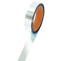ﾒｯｷﾃｰﾌﾟ 幅25mm×長さ50m 銀 1巻画像