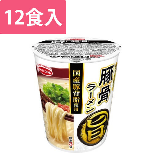 まる旨　豚骨ラーメン　12個入画像