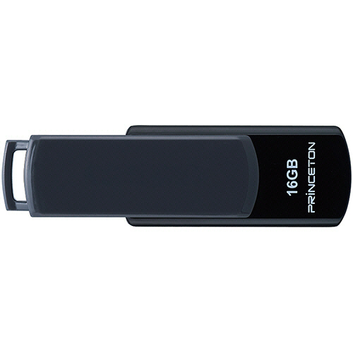 USBﾌﾗｯｼｭﾒﾓﾘｰ 回転式ｷｬｯﾌﾟﾚｽ 16GB ｸﾞﾚｰ/ﾌﾞﾗｯｸ 1ｾｯﾄ(10個)画像