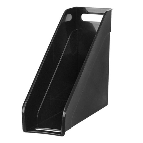 収納ケース 幅11×奥行32.8×高さ26.3cm ナチュラ ソートボックス スタンド ブラック画像