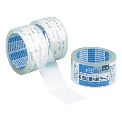 ニトムズ 超透明梱包テープ 48mm×50m J6120画像