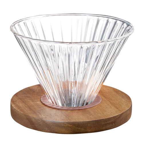 コーヒーフィルター PYREX フィルターカップ ブラウン画像