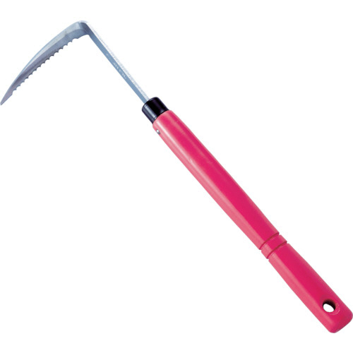 ｺﾝｺﾝ鎌 ﾋﾟﾝｸ 長柄 1丁画像