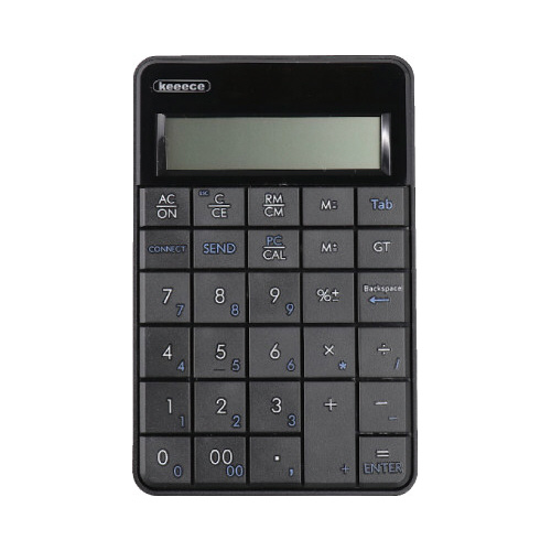 ワイヤレス電卓機能付きテンキー