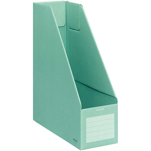 ファイルボックスＳ　Ａ４縦　緑　５個画像